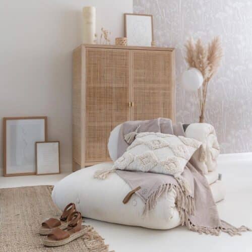 Buckle-Up Futon Stol og Madras Fra Karup Design | Japandi