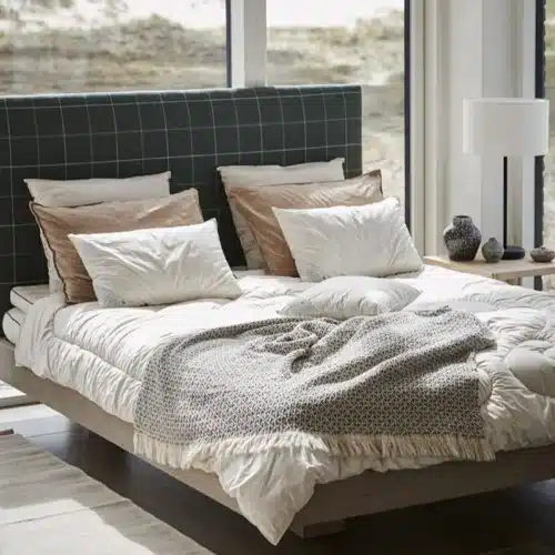 Pude i 100% Økologisk Merino Uld & 100% Økologisk GOTS Certificeret Bomuld fra Cocoon