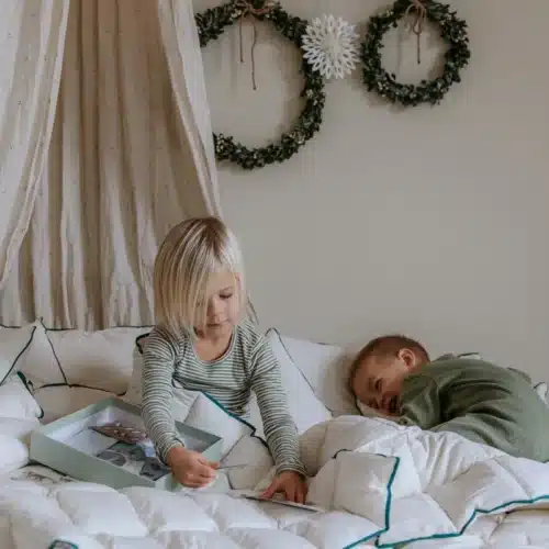 Junior Dyne i 100% Økologisk Kapok & 100% Økologisk GOTS Certificeret Bomuld fra Cocoon