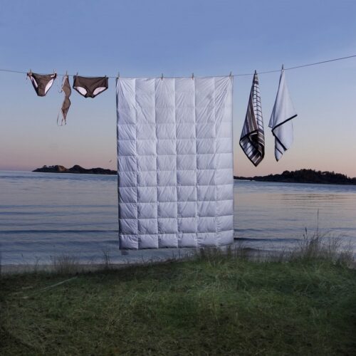Samsø Lun/Helårsdyne i Svanemærket & Astma/Allergi mærket Moskusdun og Økologisk Bomuld fra Quilts Of Denmark