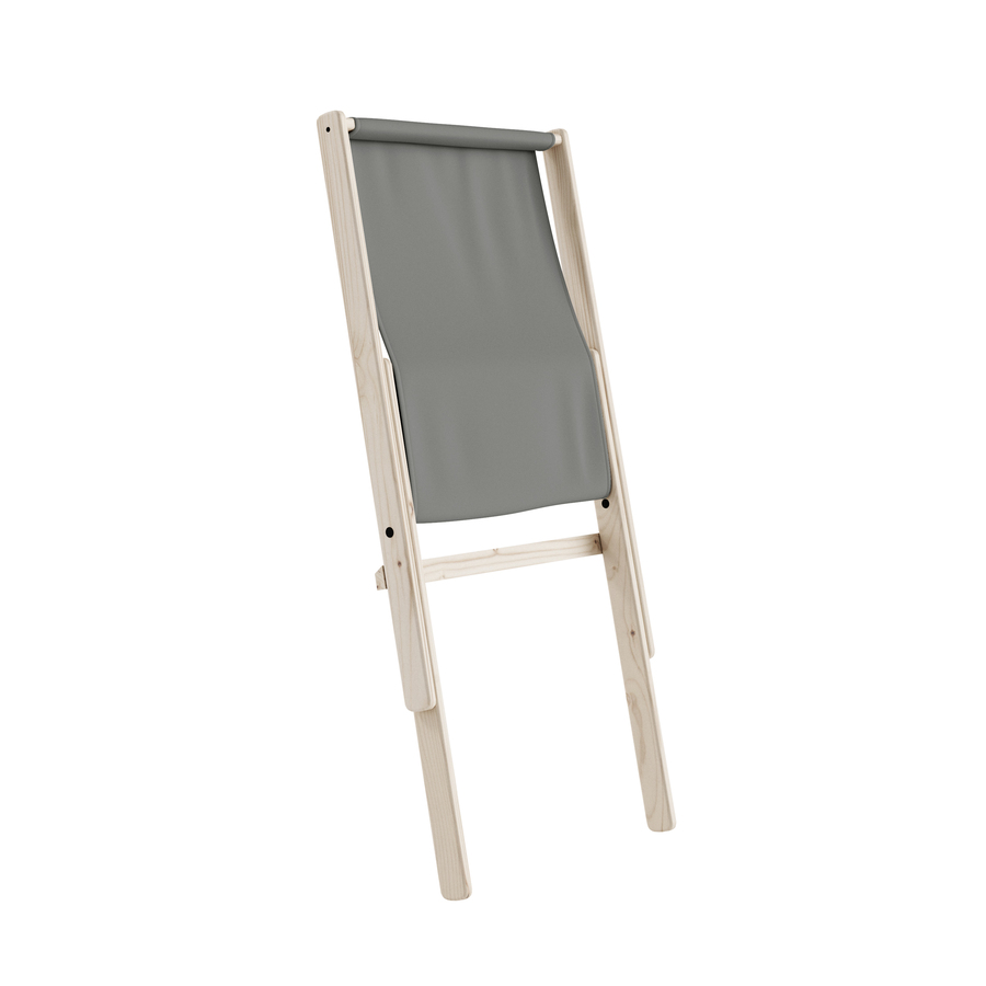 Boogie Lounge Stol fra Karup Design i 746 Grey - Massiv FSC Fyrretræ | Japandi - OUTLET - Billede 2