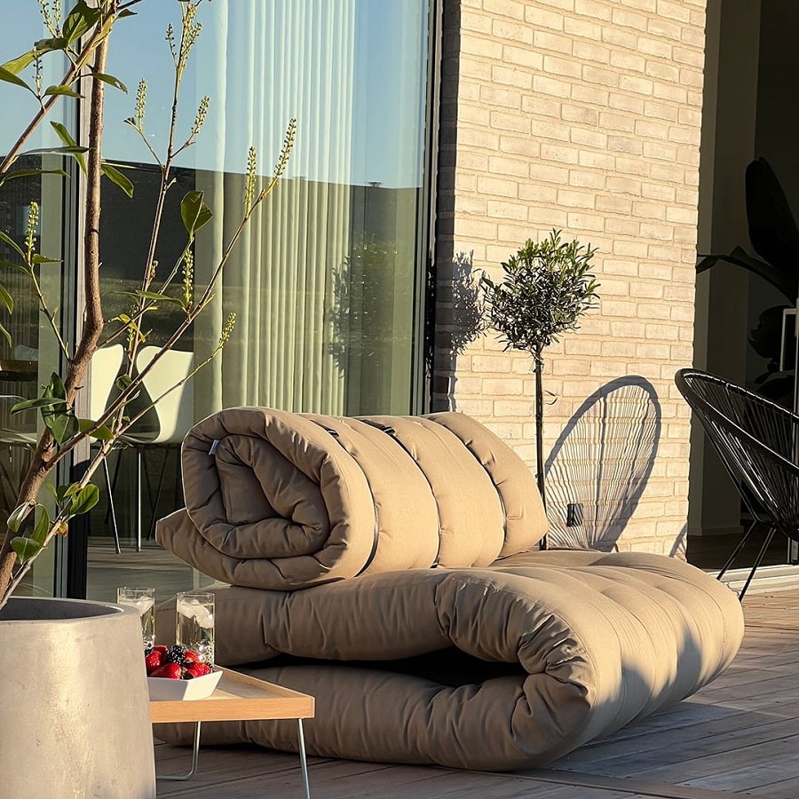 Udendørs Buckle-Up Loungesofa & Madras Fra Karup Design | Japandi - Billede 8