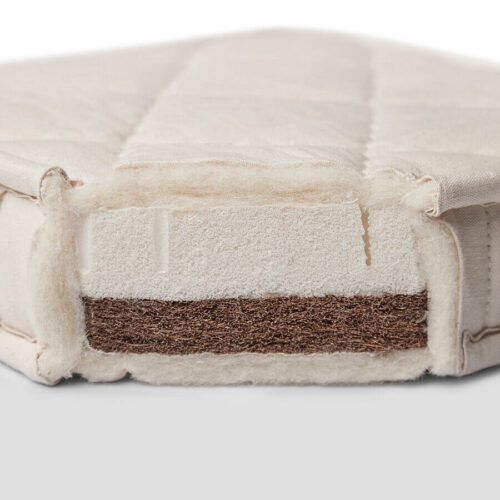Baby & Junior Madras i 100% Økologisk Naturlatex, Kokos, Uld & 100% Økologisk GOTS Certificeret Bomuld fra Cocoon