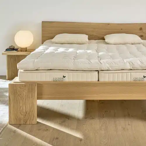 Madras i 100% Økologisk Uld & 100% Økologisk GOTS Certificeret Bomuld fra Cocoon | 8cm | 90x200cm