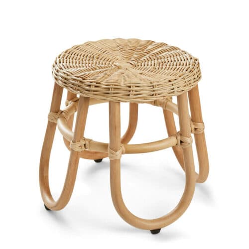 Alfred Børneskammel i 100% Naturlig Rattan fra Cocoon Company