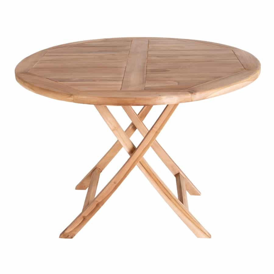 Oviedo Havebord i Massiv Teaktræ fra House Nordic | Ø100cm - Billede 3