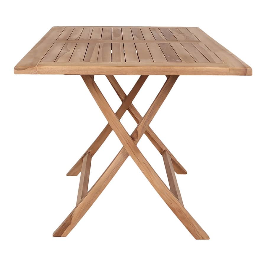 Oviedo Havebord i Massiv Teaktræ fra House Nordic | 120x80x75cm. - Billede 8