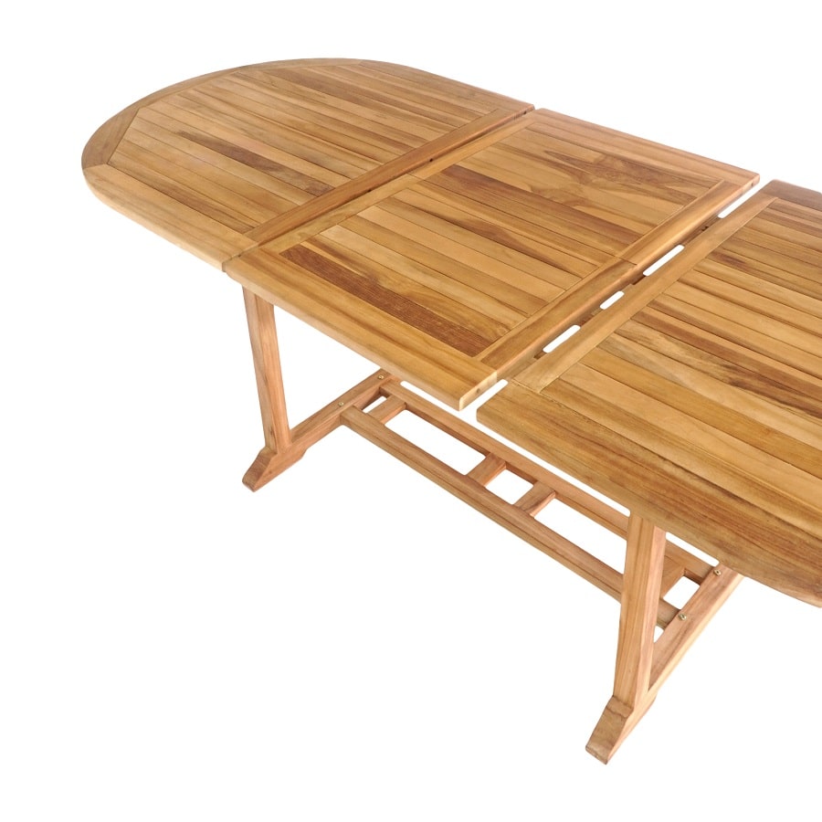 Salamanca Udtræks Havebord i Massiv Teaktræ fra House Nordic | 90x180/240x75cm - Billede 9