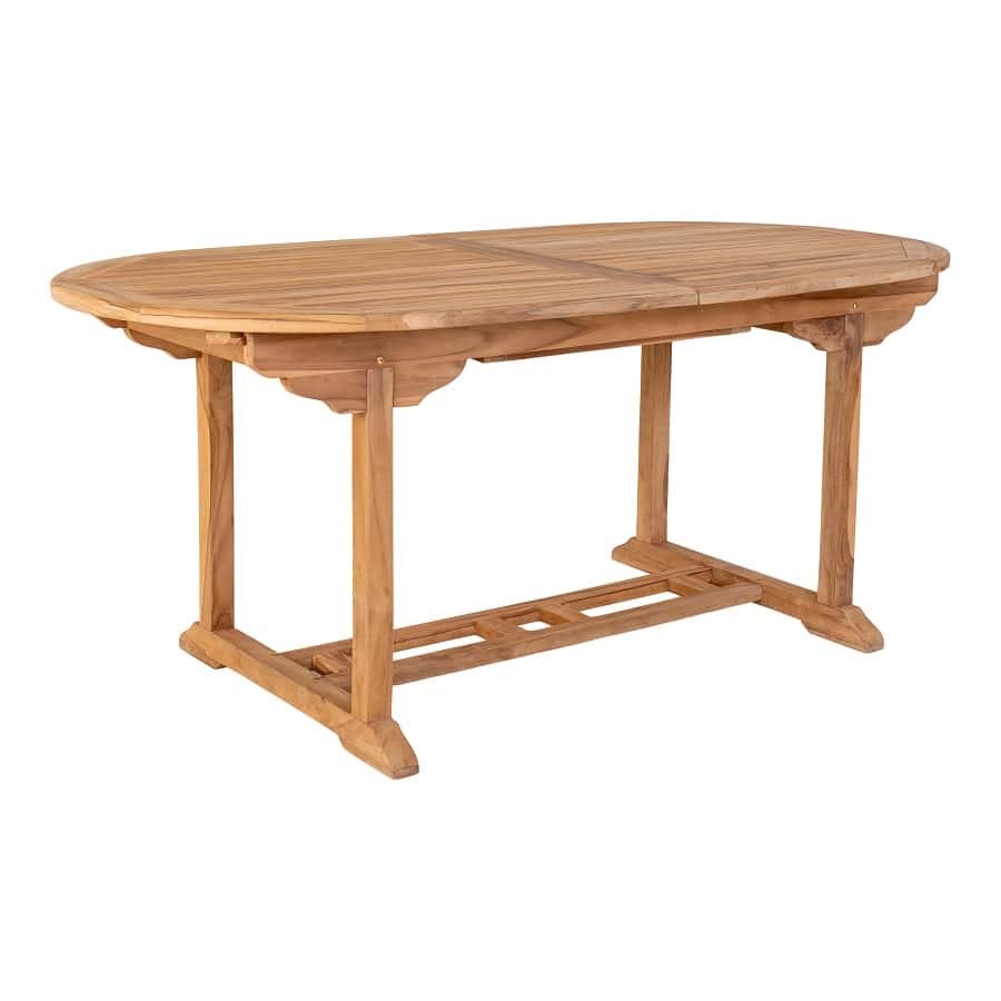 Salamanca Udtræks Havebord i Massiv Teaktræ fra House Nordic | 90x180/240x75cm - Billede 5