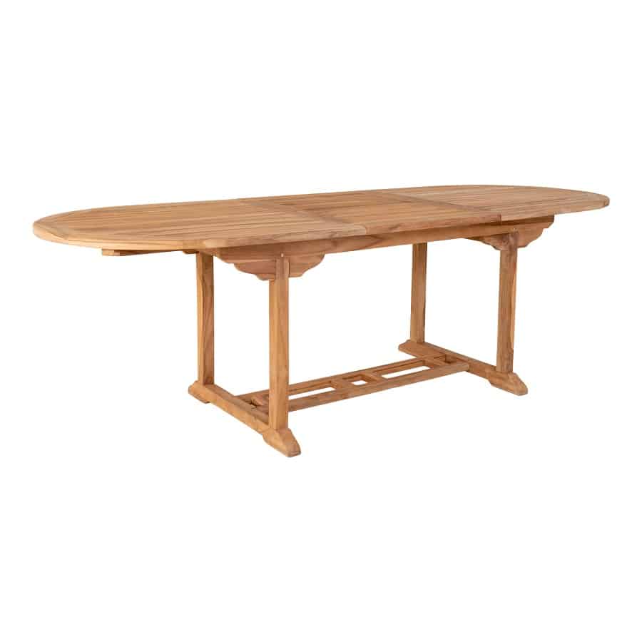 Salamanca Udtræks Havebord i Massiv Teaktræ fra House Nordic | 90x180/240x75cm - Billede 7