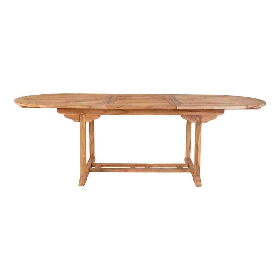 Salamanca Udtræks Havebord i Massiv Teaktræ fra House Nordic | 90x180/240x75cm - Billede 8