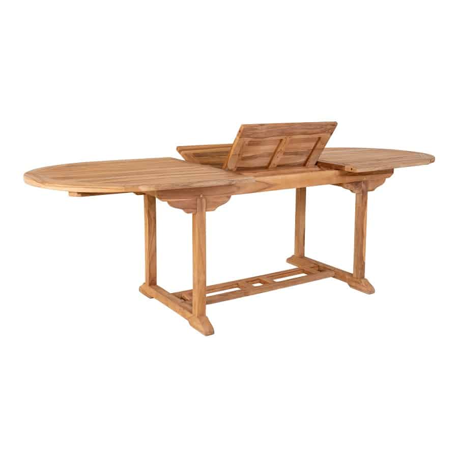 Salamanca Udtræks Havebord i Massiv Teaktræ fra House Nordic | 90x180/240x75cm - Billede 6