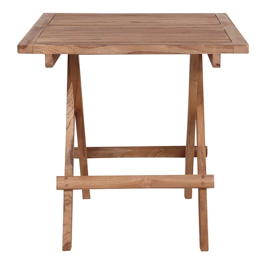 Bilbao Sidebord/Sofabord i Massiv Teaktræ fra House Nordic | 50x50x50cm - Billede 8