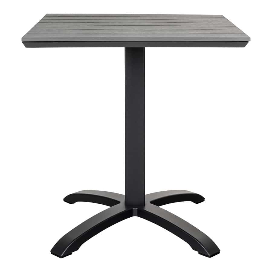 Chicago Cafébord i Grå Nonwood & Aluminium Ben fra House Nordic | 70x70x72 cm - Billede 4