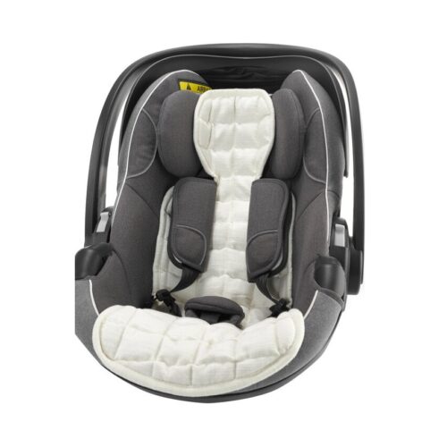 Babyindsats til 9-18Kg i 100% Økologisk Kapok fra Cocoon Company | Soft Beige