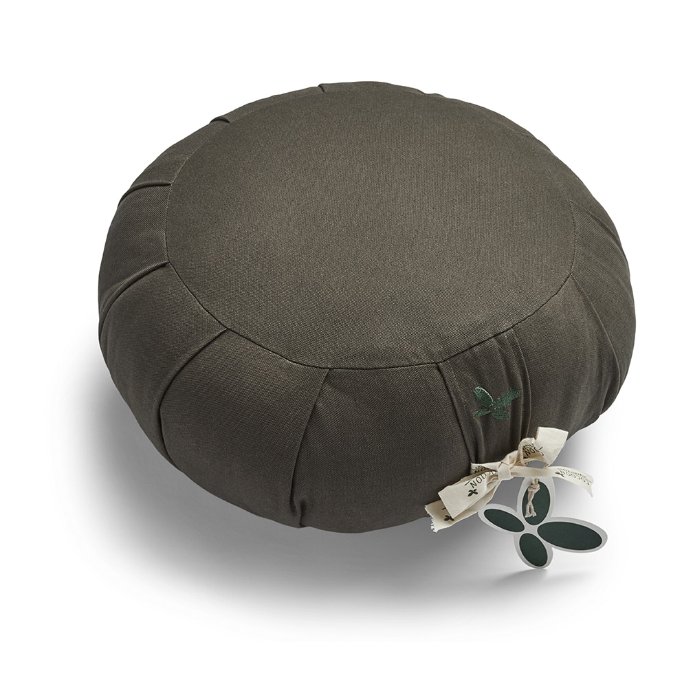 Zafu YOGA Meditationspude i 100% Økologisk Kapok fra Cocoon Company | Deep Olive