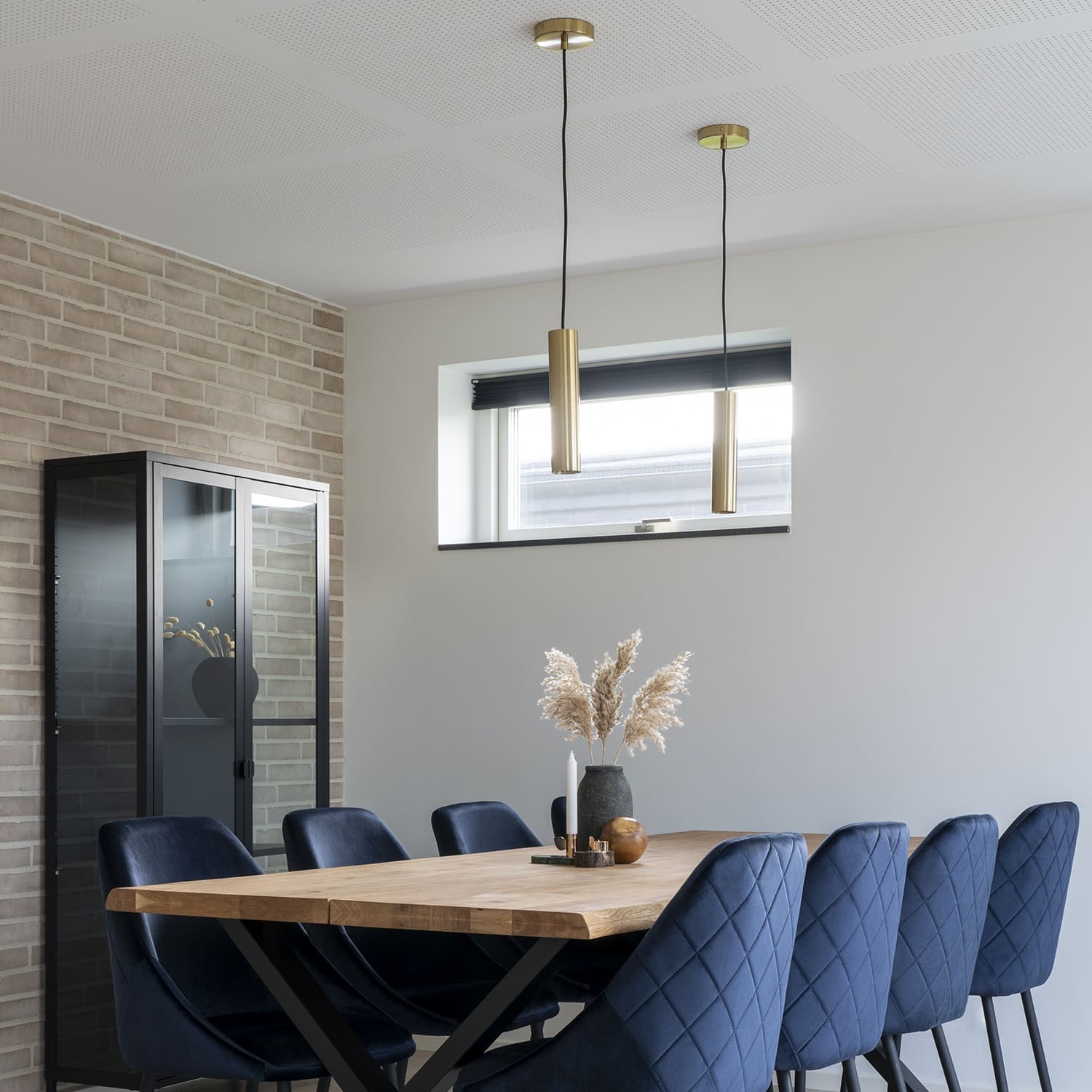 Paris Pendel Lampe i stål og messing Fra House Nordic - Billede 4