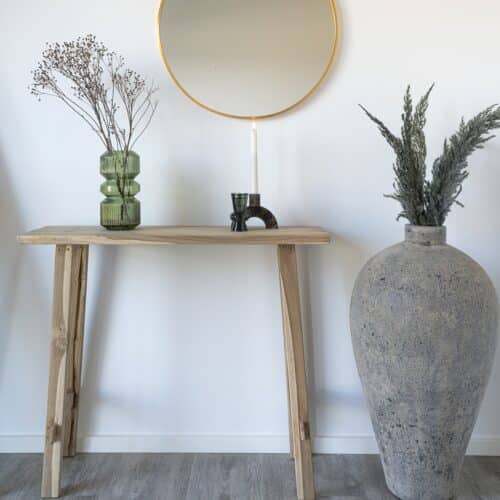 Girona Konsolbord i Massiv teaktræ fra House Nordic | H80 x30 x90 cm