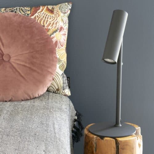 Paris Bordlampe i Stål Fra House Nordic