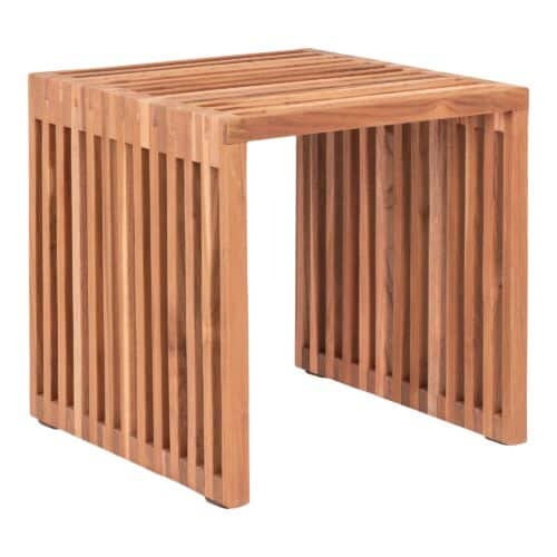 Pego Sofabord/Sidebord i Massiv teaktræ fra House Nordic | H40 x40 x40 cm