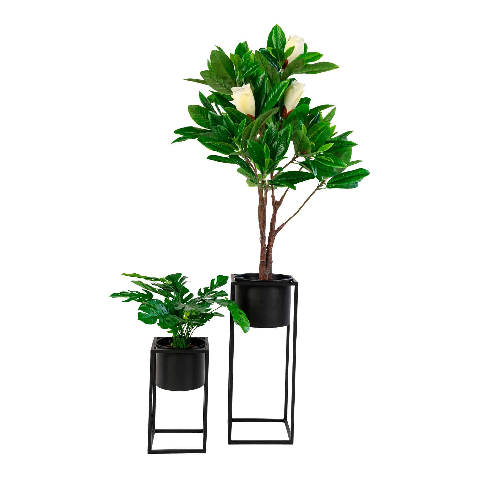 Marla Blomsterstandere sæt af 2 fra House Nordic | 17/19,5x17/19,5x31/50,5 cm - Billede 2