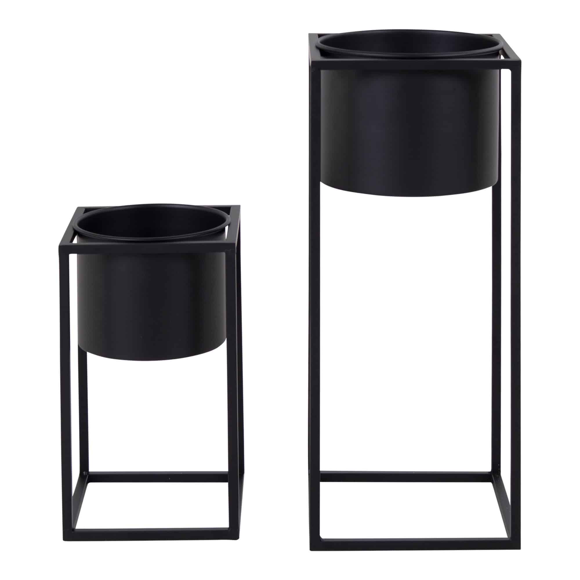 Marla Blomsterstandere sæt af 2 fra House Nordic | 17/19,5x17/19,5x31/50,5 cm - Billede 3