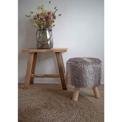 Barcelona Bænk i teaktræ fra House Nordic | 50x25x45 cm