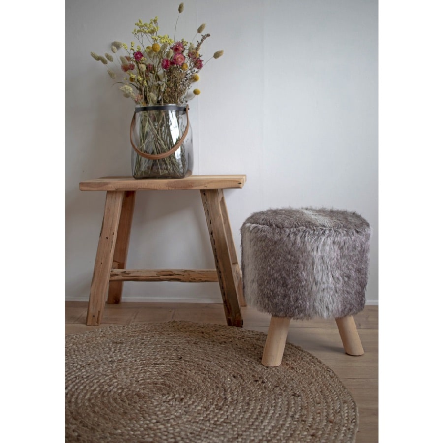 Barcelona Bænk i teaktræ fra House Nordic | 50x25x45 cm
