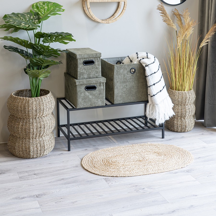 Bombay Oval dørmåtte i jute fra House Nordic | 50x80 cm - Billede 3