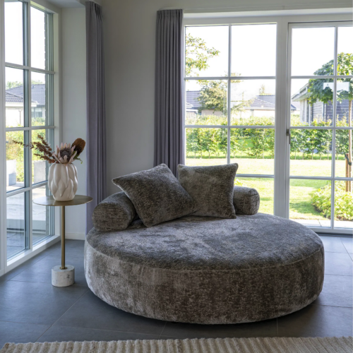 Cairo Daybed i chenille fra House Nordic | ø160x60 cm
