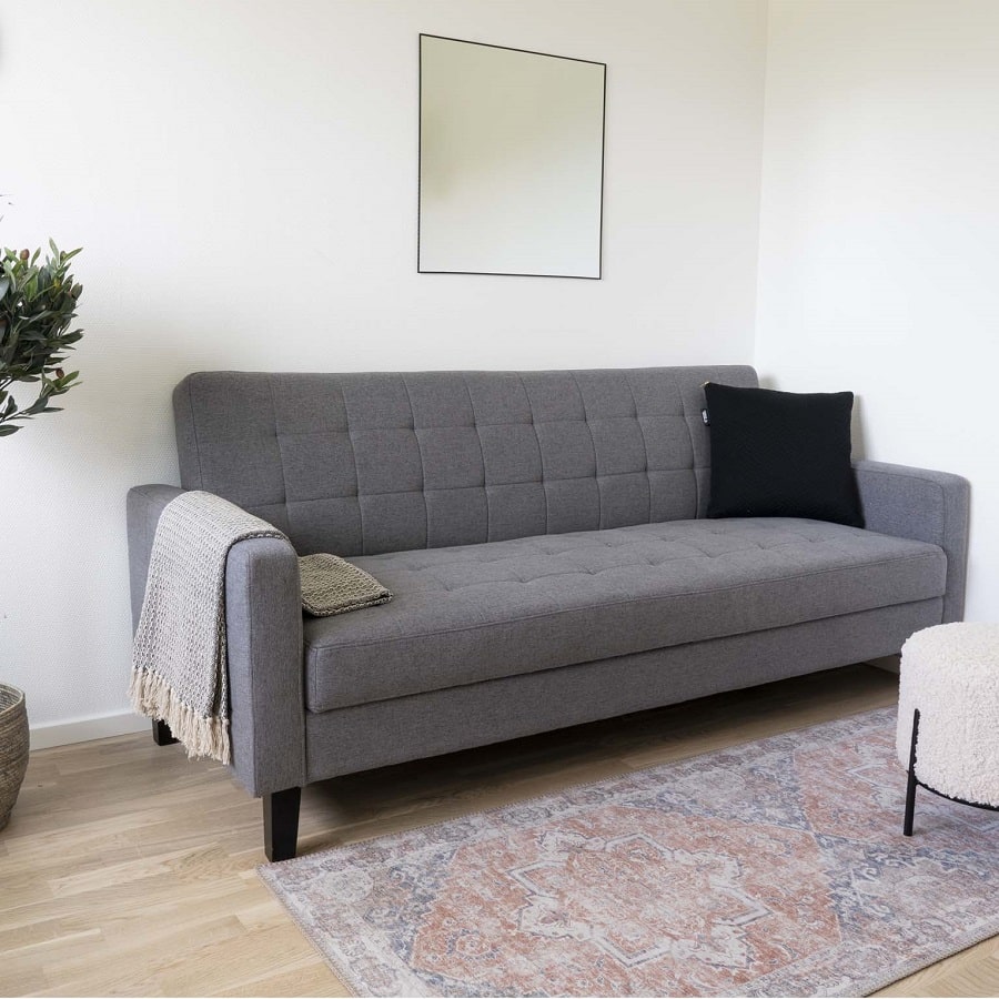 Havana rektanglet orange/blå løber Fra House Nordic | 80x200 cm - Billede 2