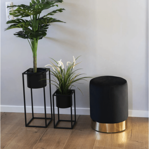 Marla Blomsterstandere sæt af 2 fra House Nordic | 17/19,5x17/19,5x31/50,5 cm