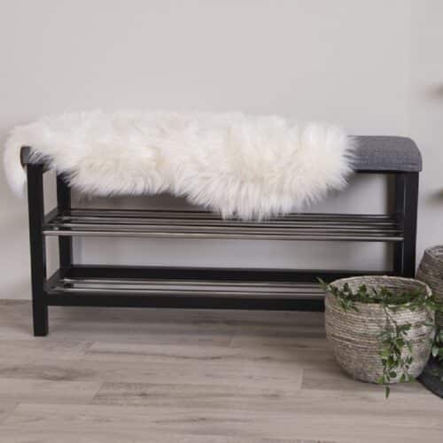 Lammeskind, imiteret i naturfarvet polyester Fra House Nordic | 50x85