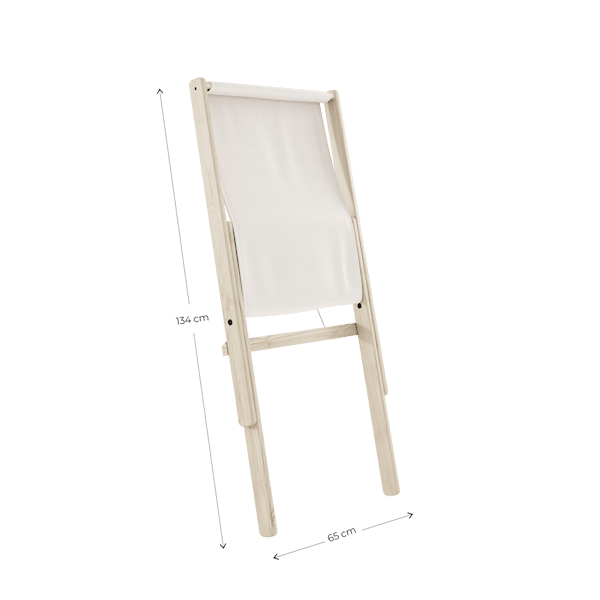 Boogie outdoor Lounge Stol fra Karup Design i Massiv FSC Fyrretræ | Japandi - Billede 3