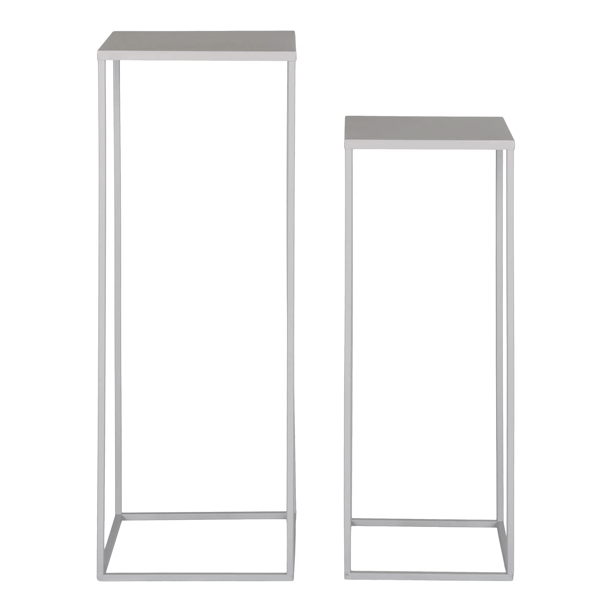 Beja Blomsteropsats i Sandfarvet Stål Fra House Nordic | Sæt af 2 - ø19/22x50/60 cm - Billede 4