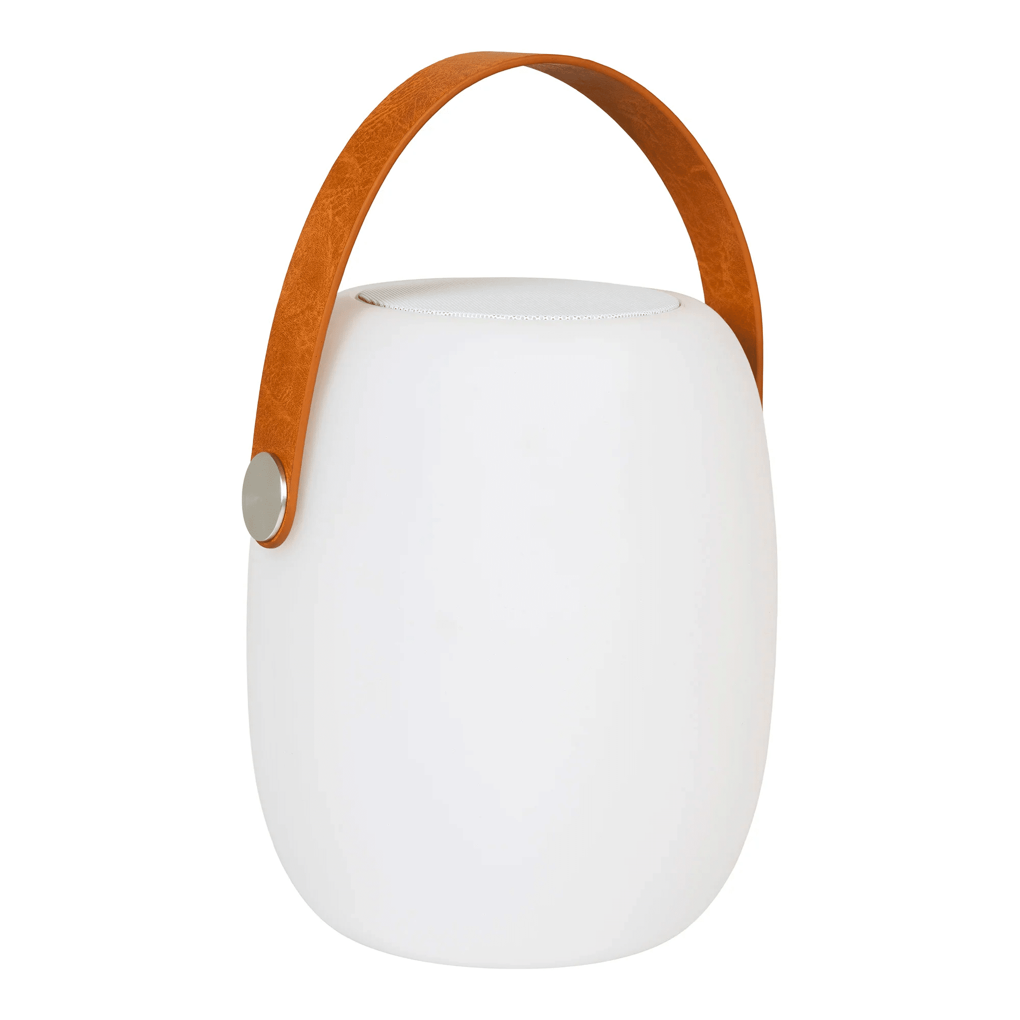 Cardiff LED Lampe med Læderstrop og Højtaler Fra House Nordic | ø18x21 cm - Genopladelig - Billede 4