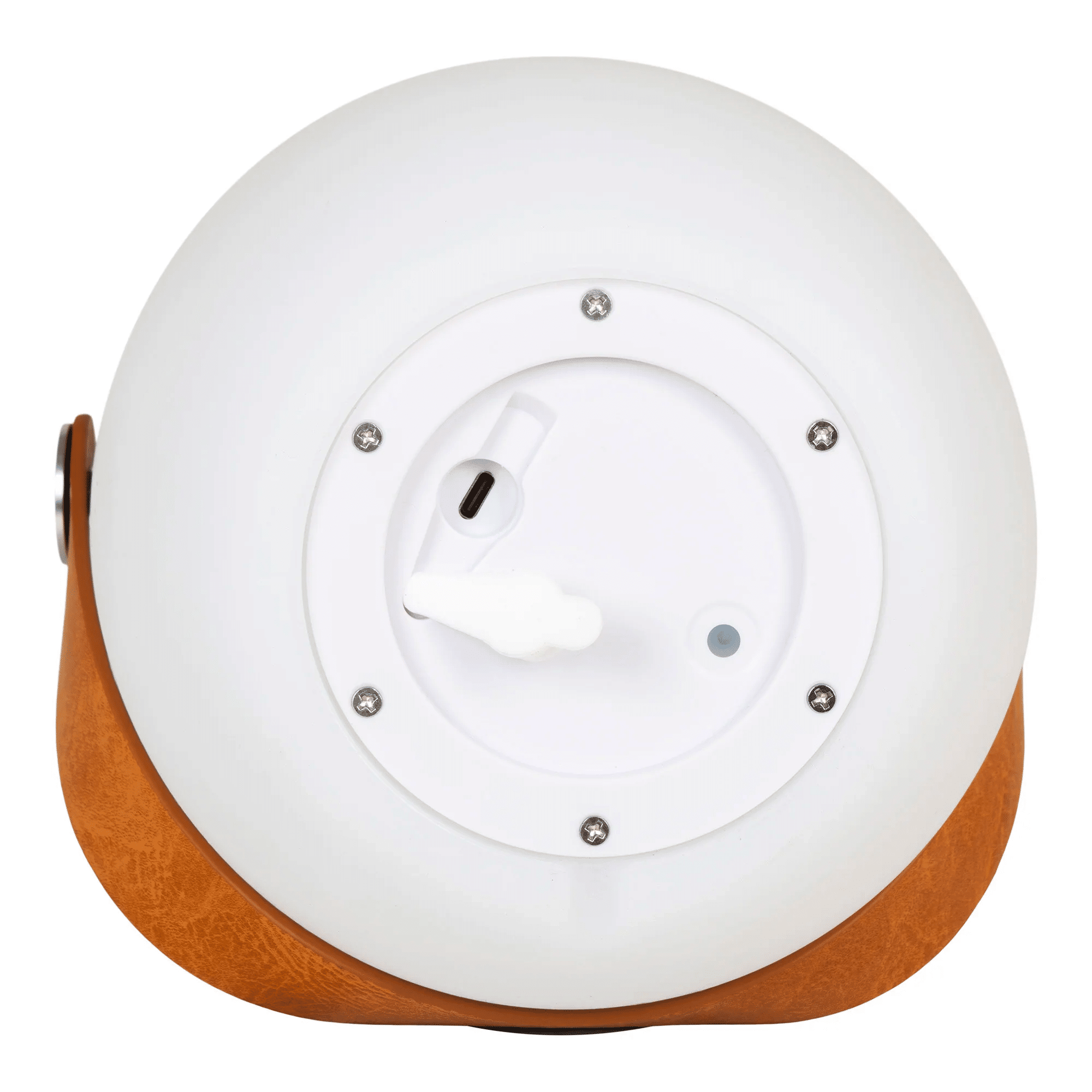 Cardiff LED Lampe med Læderstrop og Højtaler Fra House Nordic | ø18x21 cm - Genopladelig - Billede 7