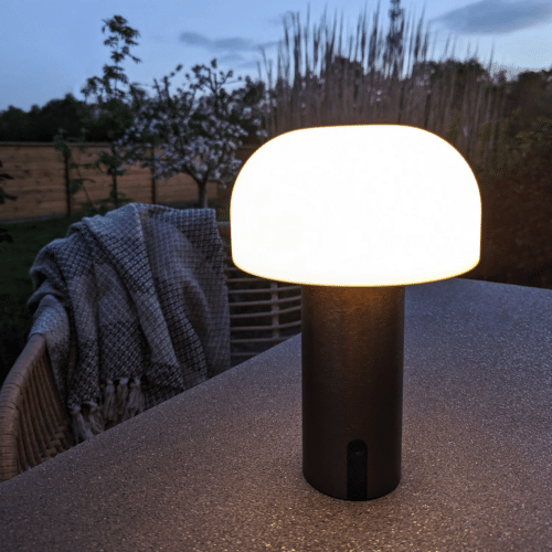 Soham LED Kobberlampe Fra House Nordic | ø15x20 cm - Genopladelig