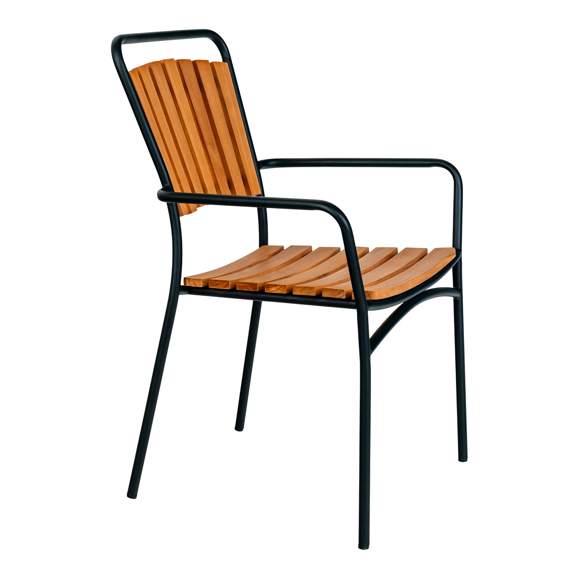 Cleveland Spisebordsstol i Teaktræ Fra House Nordic | 58x64x91 cm - Billede 4