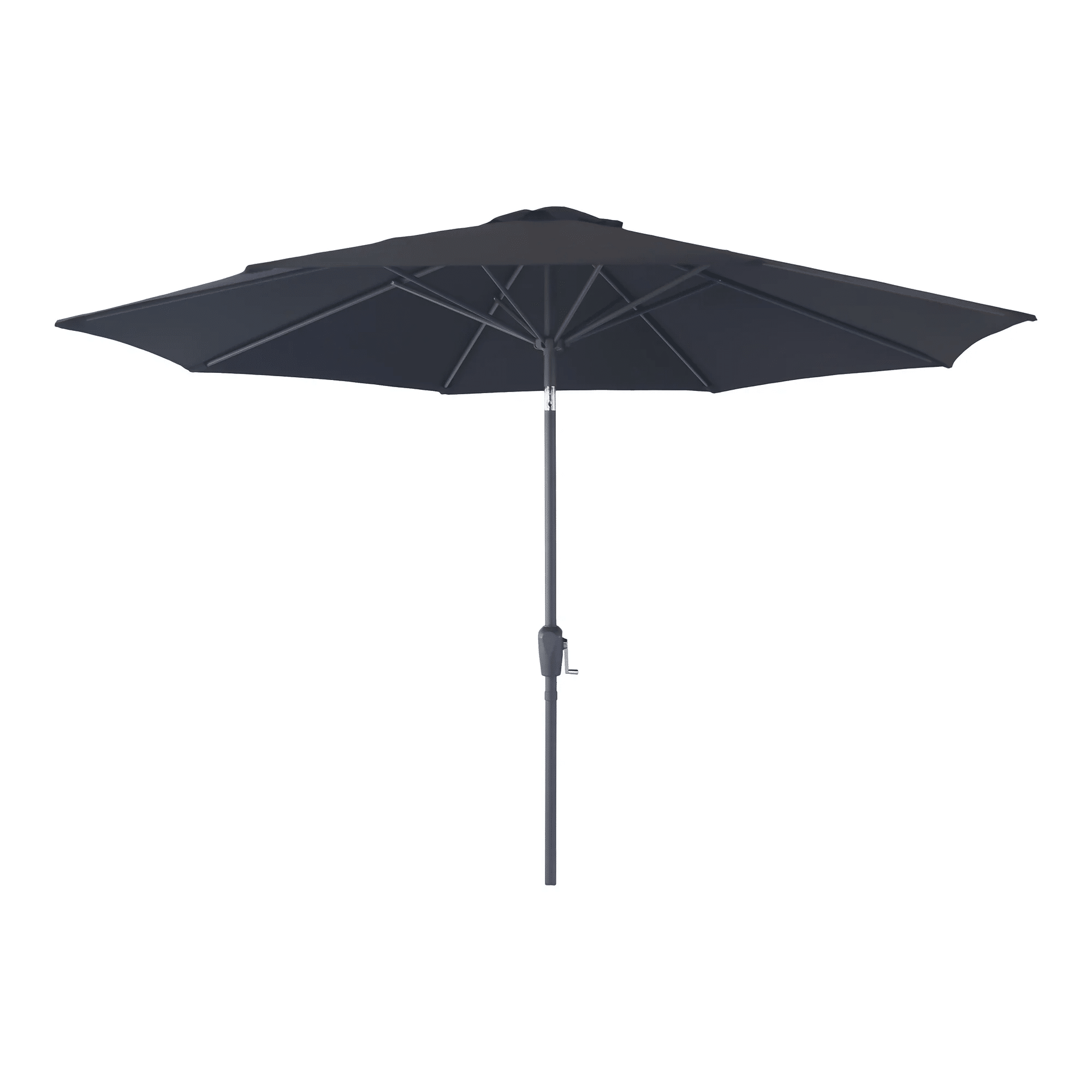 Houston Parasol i Sort med Metalstok Fra House Nordic | ø300 cm - Billede 2