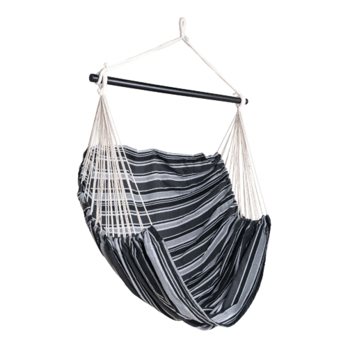 Lamia Hængestol i sort/grå/hvid bomuld/polyester Fra House Nordic | 130x100x185 cm