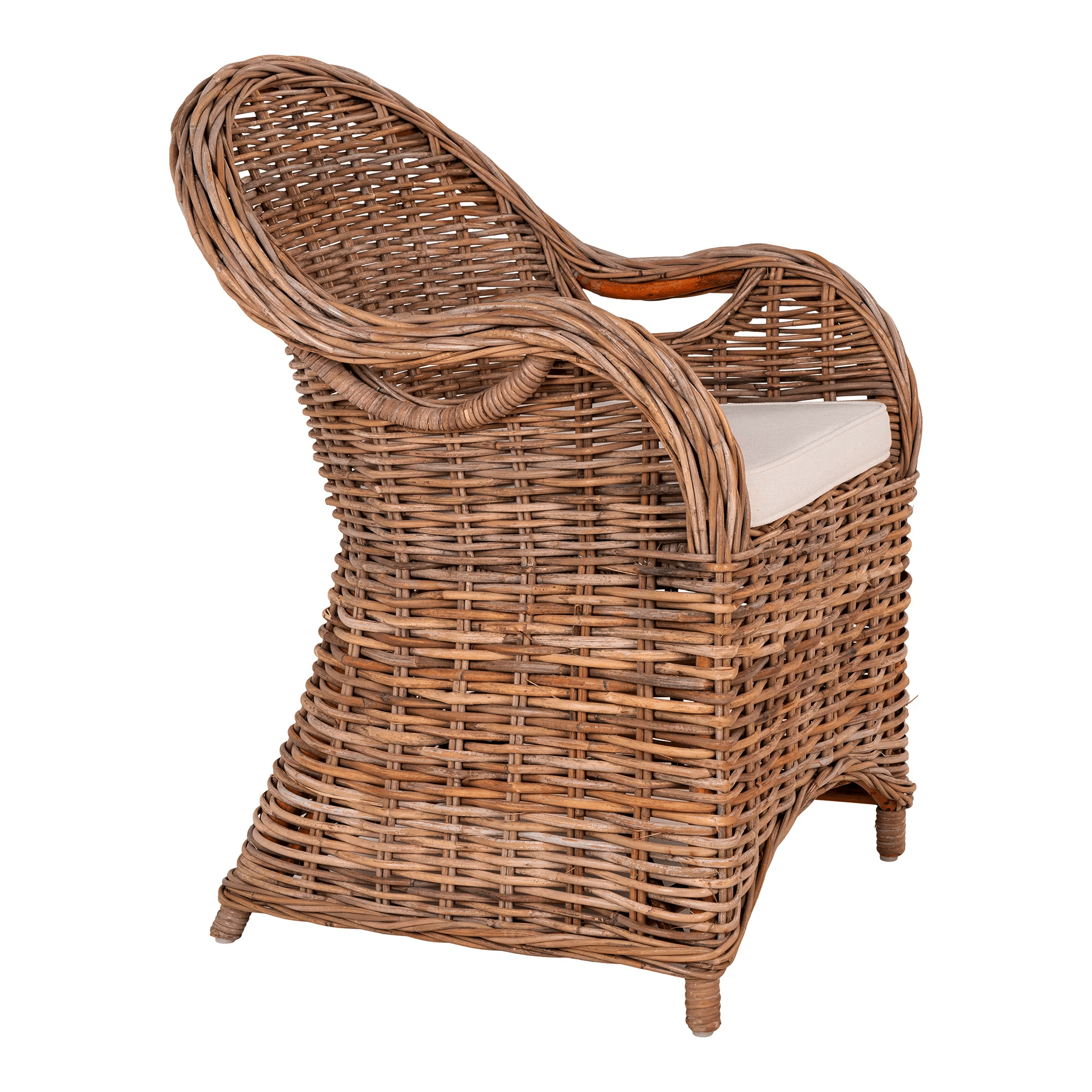 Larisa Havestol i Naturflet Fra House Nordic + Gratis Hynde 56x64x88 cm - Billede 4
