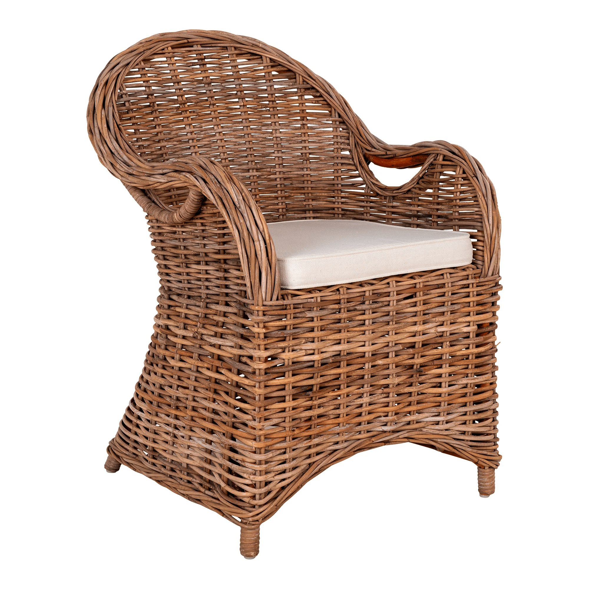 Larisa Havestol i Naturflet Fra House Nordic + Gratis Hynde 56x64x88 cm - Billede 6