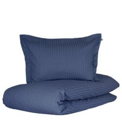 Harmony Sengesæt 140x220 Fra Borås Cotton - Deep Blue - OUTLET