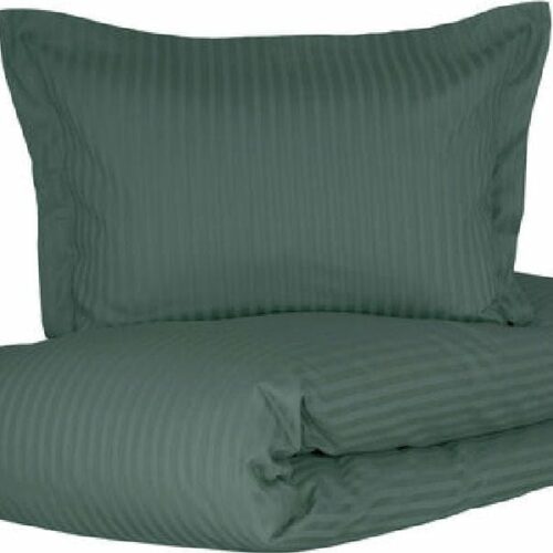 Harmony Sengesæt 140x220 Fra Borås Cotton - Smoke Green - OUTLET