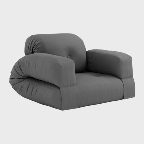 Hippo Udendørs Futonstol Dark Grey