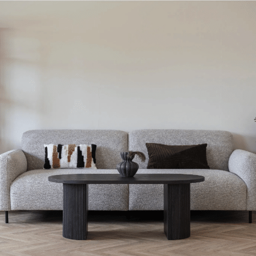 Salvador 3 Personers Sofa i Lysegrå Fra House Nordic | Bouclé