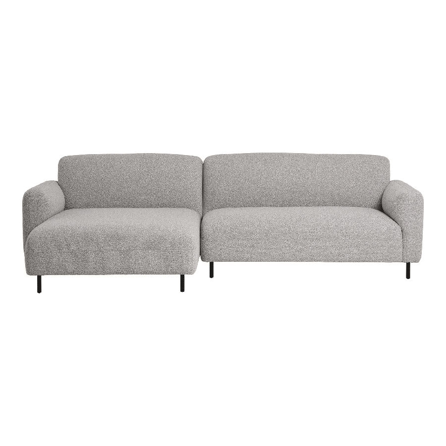 Salvador Venstrevendt Loungesofa i Lysegrå Fra House Nordic | Bouclé - Billede 3