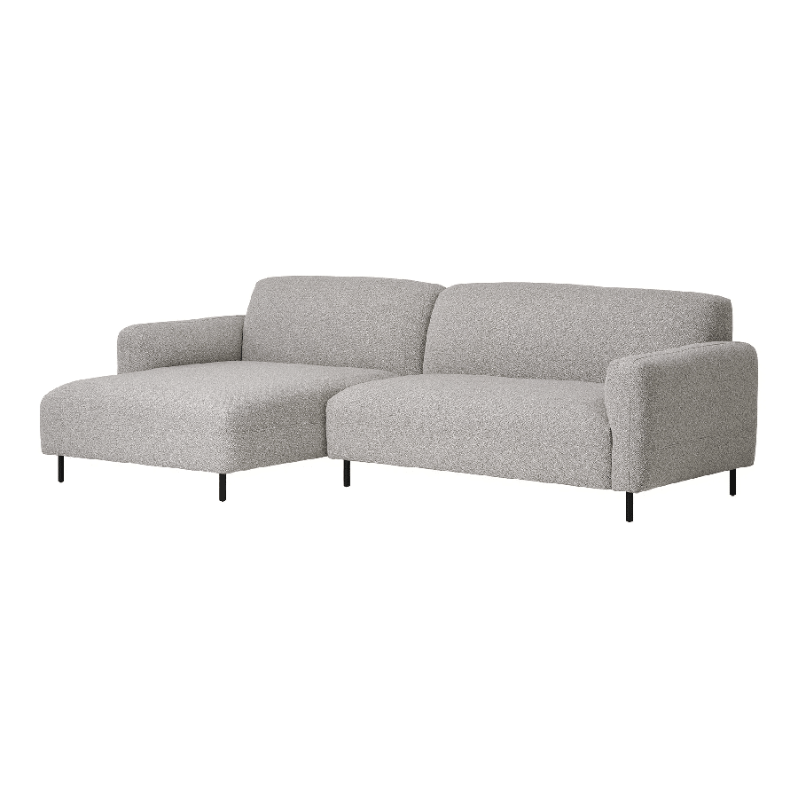 Salvador Venstrevendt Loungesofa i Lysegrå Fra House Nordic | Bouclé - Billede 4
