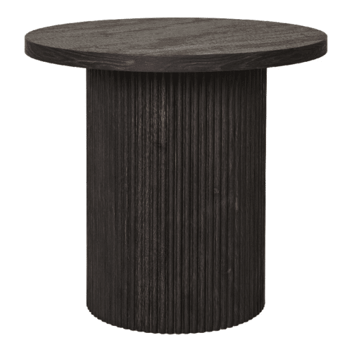 Boavista Hjørnebord i Mørkebrun Fra House Nordic | MDF - ø48x45 cm
